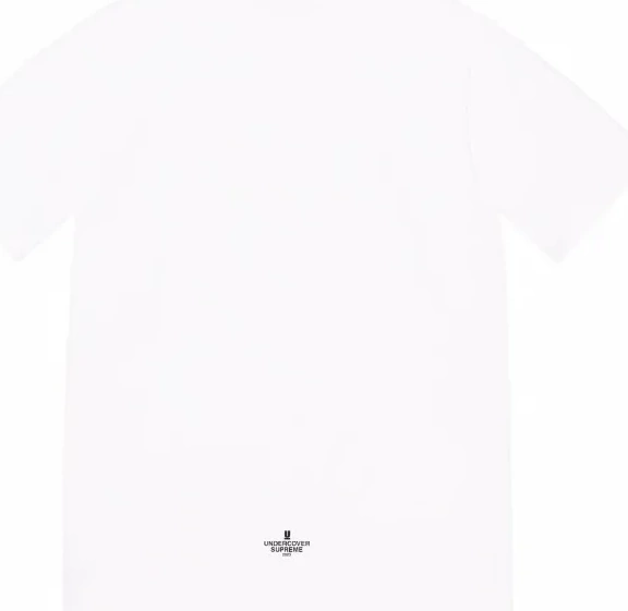 L Face Short and Round Neck T-shirt Sleeve Black Undercover S XL White M 0716